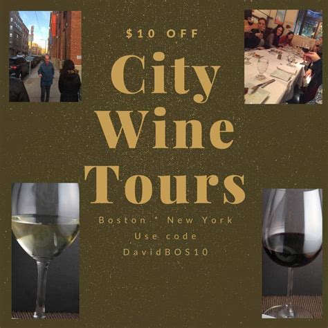 city wine tours boston review  special discount cooking chat