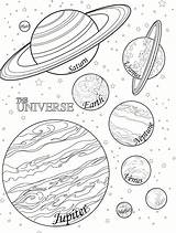 Planet Coloring Pages Print Printable Kids sketch template