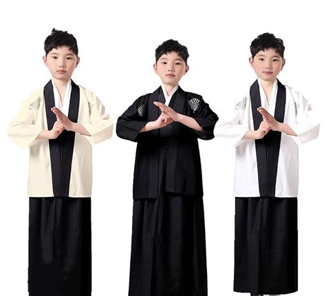 japanese style suit  boys japanese kimono sets children clothes