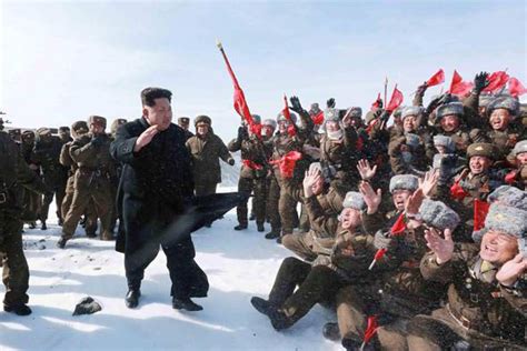 north korea kim jong un uses anti aircraft guns to