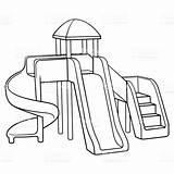 Playground Drawing sketch template