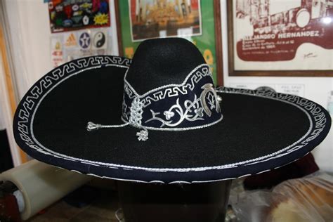 sombrero charro negro talla  envio gratis  en mercado libre