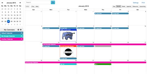 calendar month view php event calendar