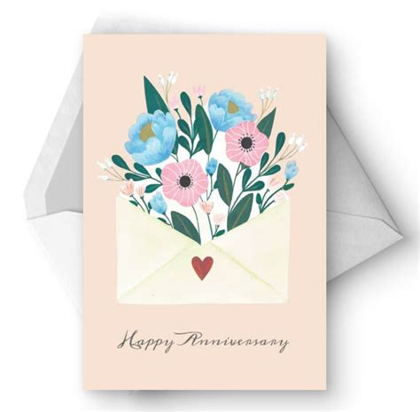 printable anniversary cards