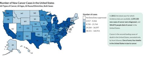 The Cdc Mapped Out Where People With Cancer Live In The Us Here S