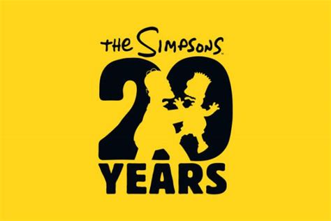 simpsons unveils  logo    anniversary rtelevision