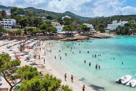 Playa De Portinatx Beach Ibiza Balearic Islands Spain