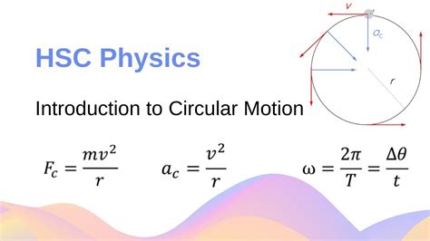 circular motion centripetal force acceleration linear angular
