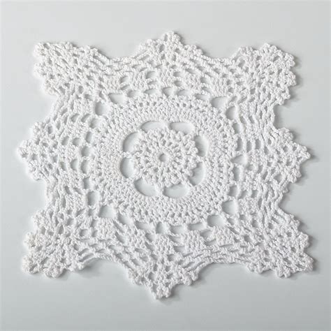 square crochet doily patterns crochet  beginners