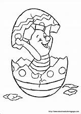 Easter Disney Coloring Pages Pooh Winnie Piglet Para Da Imprimir Printable Páginas sketch template