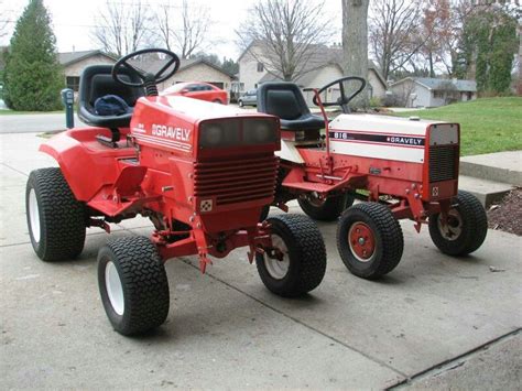 Old And New Tractors Lawn Tractor Garden Tractor