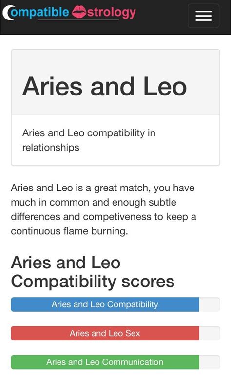 85 Best Ideas About Aries And Leo Capability On Pinterest Sun The
