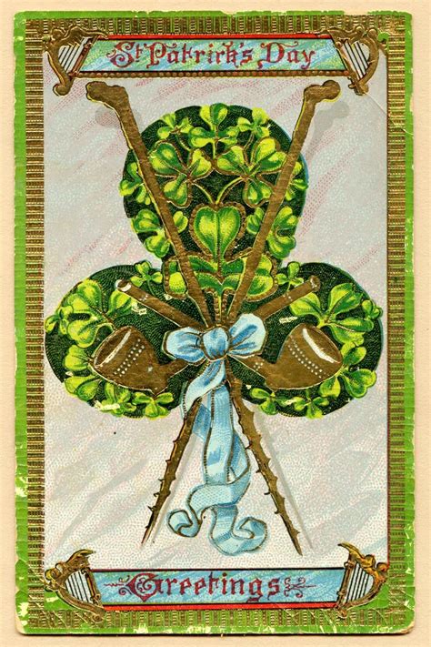 irish iconic symbles st patricks day cards st patricks day crafts