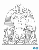 Tutankhamun Ausmalbilder Pharaoh Masque Toutankhamon Hellokids Tutanchamun Coloriage Egypte Egypt Ausmalbild Pyramiden Pharaohs Dor Pharaon Coloriages sketch template