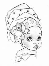 Colorir Negras Africanas Negra Afro Desenhos Menina Africanos Africano Bonecas Siluetas Rostros Camila Africana Bordado Afroamericano Páginas áfrica Quilla Guias sketch template