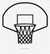 Basketball Hoop Drawing Coloring Easy Basket Clipart Excellent Pages Nba Icon Ultra Outline Svg Sport Template Pinclipart Pngkey Sketch Icons sketch template
