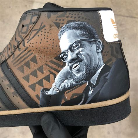 kicking  black history month  custom painted black history  street shoes