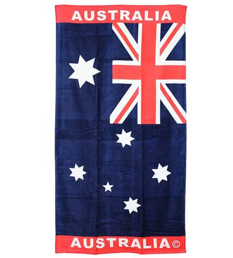 Australian Flag Towel Australia The T Australian Souvenirs And Ts