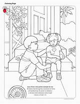 Coloring Pages Jesus Bullying Others Sorry Helping Lds Primary Printable Atonement Clipart Sheets Christ Am Lesson Kids Im Clip Forgiveness sketch template