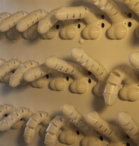 This Is Maker Faire S Secret Wall Of Animatronic 3d Printed Dicks