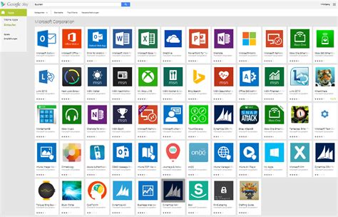 microsoft apps  android
