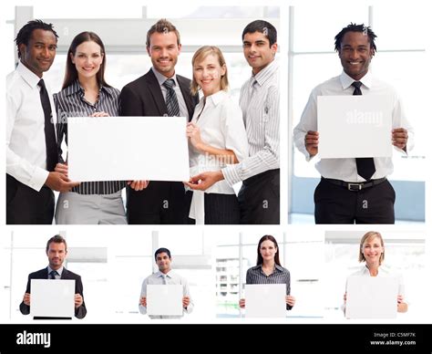 people holding signs  res stock photography  images alamy