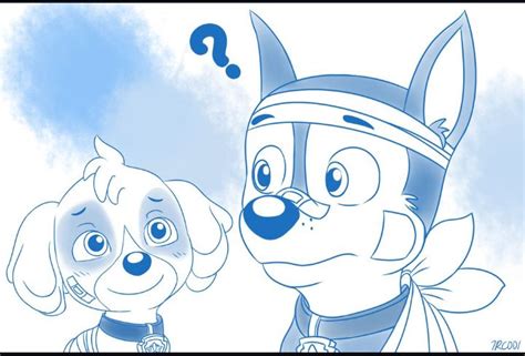Paw Patrol Chase And Skye S Love Story Chapter 7