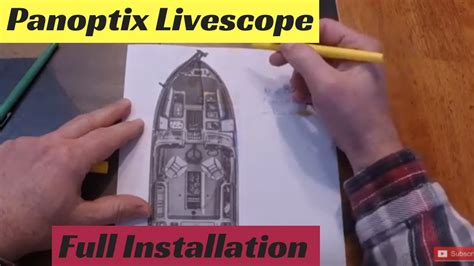 panoptix livescope full installation youtube