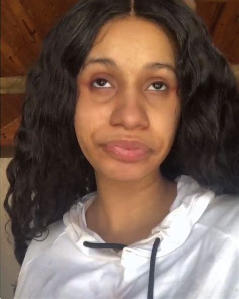 you won t recognize these celebrities without makeup on cardi b