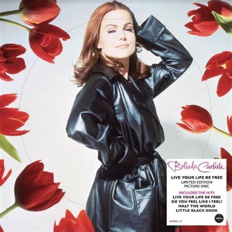 Belinda Carlisle Live Your Life Be Free Lp Picture Disc National