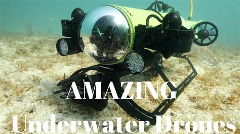 amazing underwater drones youtube