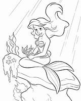 Coloring Pages Ariel Princess Disney Mermaid Kolorowanki Comments Do Coloringhome Coloringkidz sketch template
