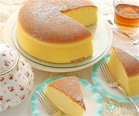 Jiggly Fluffy Japanese Cheesecake Japanese Cheesecake Recipes