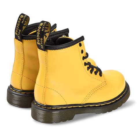dr martens yellow  boots babyshopcom