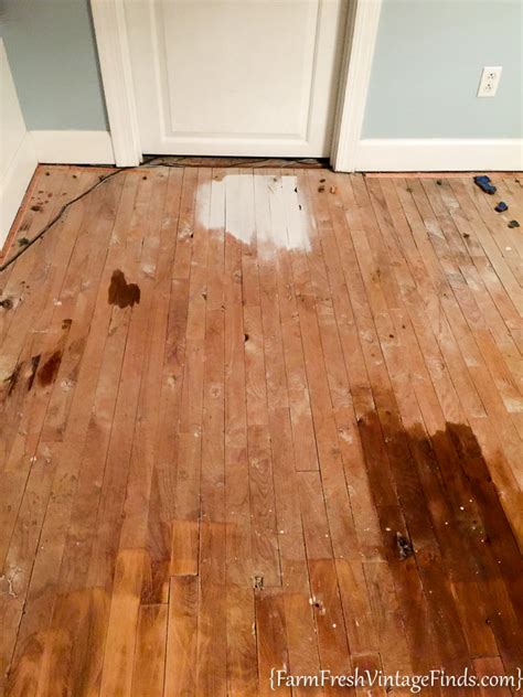 painting  hardwood floor