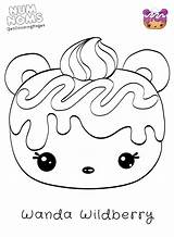 Num Noms Coloring Pages Donut Color Print Getcolorings Printable Getdrawings sketch template
