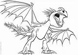 Coloring Pages Hookfang Train Dragon Printable Color Nightmare Getcolorings sketch template
