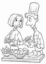 Ratatouille Coloring Pages sketch template