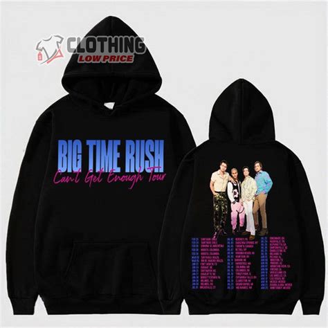Big Time Rush Band Can T Get Enough Tour 2023 Merch Big Time Rush Pop
