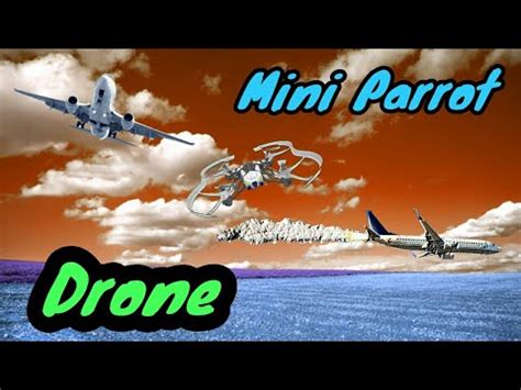 drone mini parrot mars unboxing review ptbr youtube