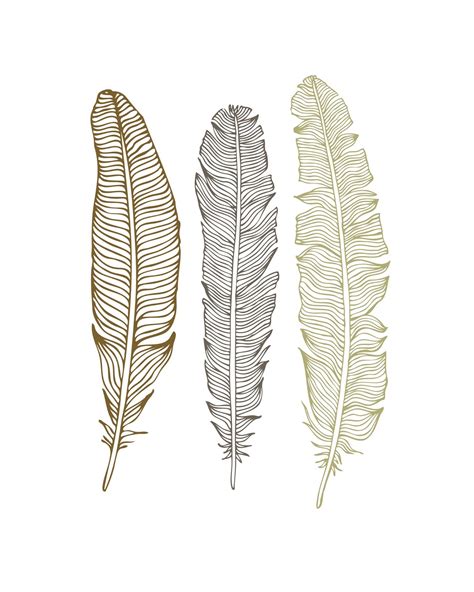 feather printables theyre perfect   gallery wall