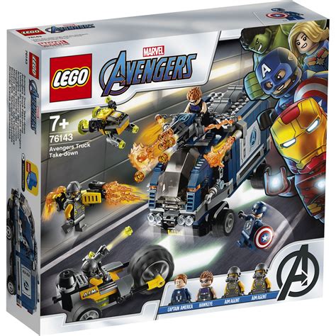 lego marvel avengers   avengers attacco del camion