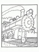 Coloring Steam Engine Pages James Printable Popular sketch template