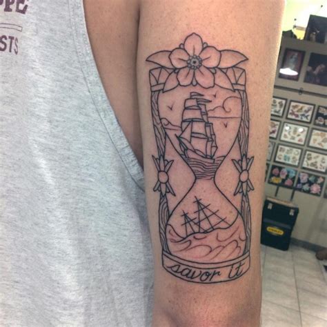 hourglass tattoos for men ideas and inspiration for guys