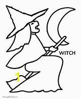 Witch Coloring Pages Wicked West Divyajanani sketch template