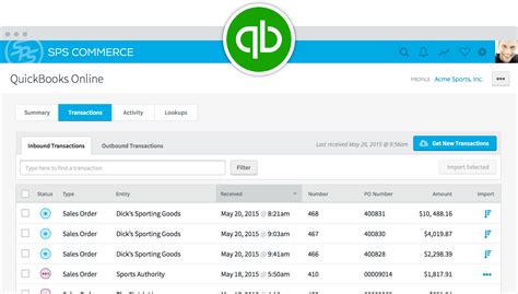 quickbooks edi integration sps commerce