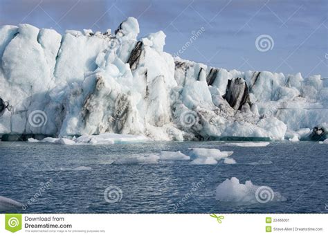 ijsbergen jokulsarlon ijsland stock afbeelding image  water ijsland