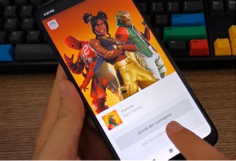 install fortnite  unsupported android devices