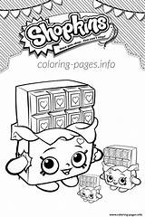 Shopkins Coloring Pages Printable Chocolate Cheeky Babies Print Colouring Kids Book Baby Girls Color Shoppies Dolls Cute Search Comments sketch template