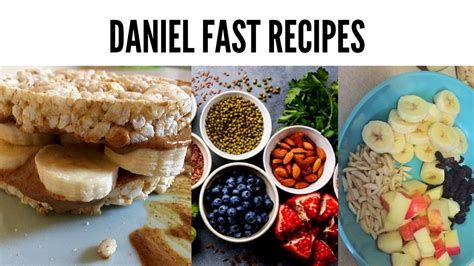 daniel fast breakfast recipes daniel fast meal plan youtube